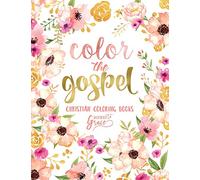 Color The Gospel: Inspired To Grace: Christian Coloring Books