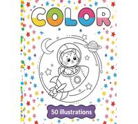 COLOR! The Most Traveling Cat: 50 Illustrations to Color and Discover the World