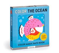 Mudpuppy – Livre de bain Color the Ocean – Color Magic