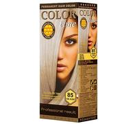Color Time Teinture Gel Permanente Blond Froid 85| Enrichi en gelée royale et vitamine C | Coloration permanente I 100 ML