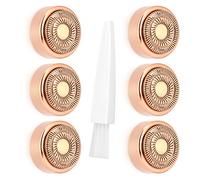 Color You Lot de 6 têtes de remplacement pour épilation faciale Génération 2 Double Halo Tête de remplacement pour épilation faciale (ne convient pas aux appareils d'épilation Gen 1)