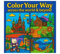 Color Your Way Across the World & Beyond: A Global Coloring Journey