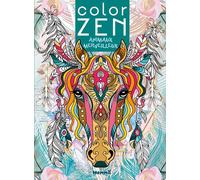Color Zen Animaux Merveilleux - Collectif - Hemma - broché - Document jeunesse
