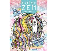 Color Zen - Arc-en-ciel (Licorne) - Collectif - Hemma - broché - Document jeunesse