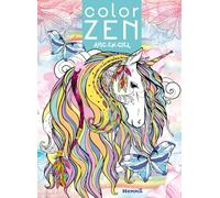Color zen - Arc-en-ciel (Licorne) - Livre de coloriage détente - Dès 7 ans