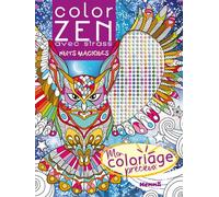 Color Zen avec strass - Nuits magiques - Mon coloriage précieux - Collectif - Hemma - broché - Document jeunesse