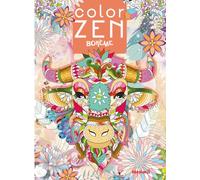 Color Zen - Bohème - Livre de coloriage détente - Dès 7 ans