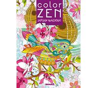 Color Zen - Jardin magique - Livre de coloriage détente - Dès 7 ans