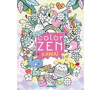 Color Zen - Kawaï - Livre de coloriage détente - Dès 7 ans