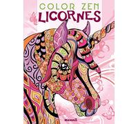 Color Zen - Licornes (fond printanier)