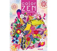 Color Zen - Mandalas fleuris - Livre coloriage détente - 7 ans - Art thérapie - Mandalas - coloriage