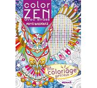 Color Zen - Mon coloriage précieux - Nuits magiques - Coloriage avec strass - Dès 7 ans