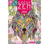 Color Zen scintillant - Animaux sauvages - Collectif - Hemma - broché - Document jeunesse