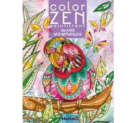 Color Zen scintillant - Au pays des merveilles - Livre de coloriage détente - Dès 6 ans
