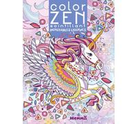 Color Zen scintillant - Incroyables licornes - Livre de coloriage détente - Dès 6 ans