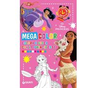 Colora e gioca con le principesse. Mega color. Disney princess. Ediz. illustrata