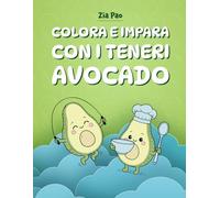 Colora e impara con i teneri avocado