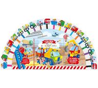 Colora i mezzi di trasporto. Ediz. a spirale. Con 20 gomme. Con 20 matite colorate