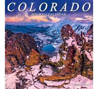 Colorado 2026 Wall Calendar by Grant Collier (published locally in Evergreen, CO - 12"x12")