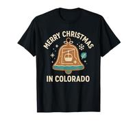 Colorado Bell Chemise Ski Remontée mécanique Noël Hiver Vacances Fun T-Shirt