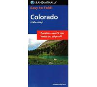 Colorado, carte facile à plier | Rand McNally