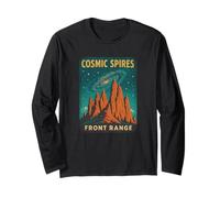 Colorado Cosmic Spires Chemise Galaxy Stars Rocks Manche Longue