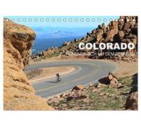 Colorado - Höhenrausch mit dem Rennrad (Tischkalender 2026 DIN A5 quer), CALVENDO Monatskalender: Rennradtouren auf den Straßen der Rocky Mountains