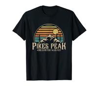 Colorado Mountain Randonnée Camping Outdoor Pikes Peak T-Shirt