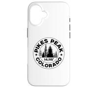 Colorado Mountain Randonnée Vintage Pikes Peak Coque pour iPhone 16