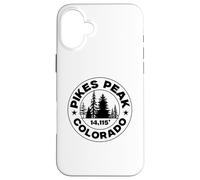 Colorado Mountain Randonnée Vintage Pikes Peak Coque pour iPhone 16 Plus