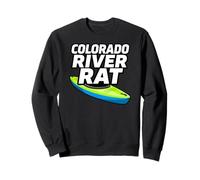 Colorado River Rat Kayak Whitewater Rafting Sweatshirt
