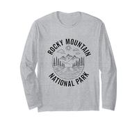 Colorado Rocky Mountain National Park Souvenir Hommes Femmes Manche Longue