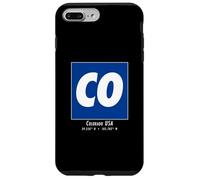 Colorado Souvenir CO Vintage Rocky Mountains Voyage Coque pour iPhone 7 Plus/8 Plus