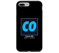Colorado Souvenir CO Vintage Rocky Mountains Voyage Coque pour iPhone 7 Plus/8 Plus