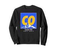 Colorado Souvenir CO Vintage Rocky Mountains Voyage Sweatshirt