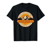 Colorado Springs Adventure USA Design Vintage T-Shirt