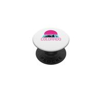 Colorado State Denver Souvenir Vacances à la Montagne Vintage PopSockets PopGrip Adhésif