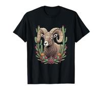 Colorado Tasse à Motif de Cactus Motif Mouton et Bordeaux T-Shirt