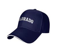 Colorado White Casual Baseball Cap Summer Trucker Hat Dropshipping Outdoor Sports Hip Hop Hats Unisex-Teens Street Style Caps
