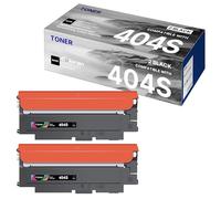 Coloran CLT-K404S CLT-P404C Toner Compatible pour Samsung CLT-K404S CLT-404S P404C pour Samsung C480W Toner pour Xpress C483W C430W C48X C480FW C480FN C480 C43X C430 C432W C432 C433 C433W (2 Noirs)