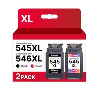 Coloran PG-545XL CL-546XL Cartouches de Remplacement pour Canon 545 546 XL pour Canon Pixma MG2550S MX495 TS3150 TR4550 MG2550 MG3050 MG2950 MG2450 TS3151 TR4551 TS3350 TS350 (1 TS350 TS350 (1 (1