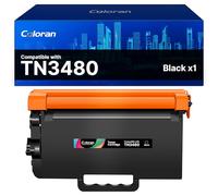 Coloran TN3480 TN3430 Toner Compatible pour Brother TN-3480 TN-3430 Noir pour HL-L5100DN MFC-L5750DW MFC-L5700DN HL-L5100DNT HL-L5100DNTT HL-L5000DN HL-L5200DN (Noir, 1-Pack)
