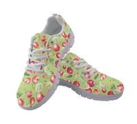 Coloranimal Baskets pour femme - Chaussures de marche pour femme - Chaussures de course à pied avec semelle antidérapante - Confortables - Pour le jogging et le, Apple et Golf, 44 EU