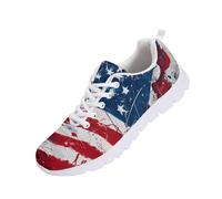 Coloranimal Chaussures plates de printemps et d'été pour femmes et hommes - Sneakers de marche et de course, 41 EU