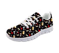 Coloranimal Cool Gym Sports Chaussures de Marche sur Route Infirmière Baskets Plates EU38