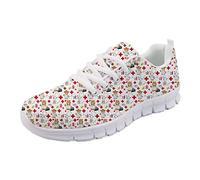 Coloranimal Nursing Ladies Running Walking Sneakers Chaussures à Lacets EU41