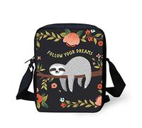 Coloranimal Sac à bandoulière imprimé en jean avec motif animaux