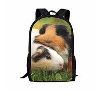 Coloranimal Sac à dos d'école pour garçons et filles - Grande capacité - Sac à dos de voyage, Adorable cochon d'Inde, taille unique