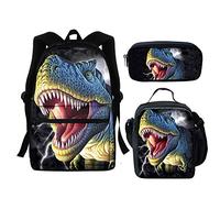 Coloranimal Sac à dos décontracté pour enfants et adolescents, Dinosaure 01, One_Size, Ensemble cartable