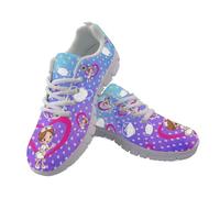 Coloranimal Spring Summer Nurse Flats pour femmes Course Chaussures de randonnée, 36 EU